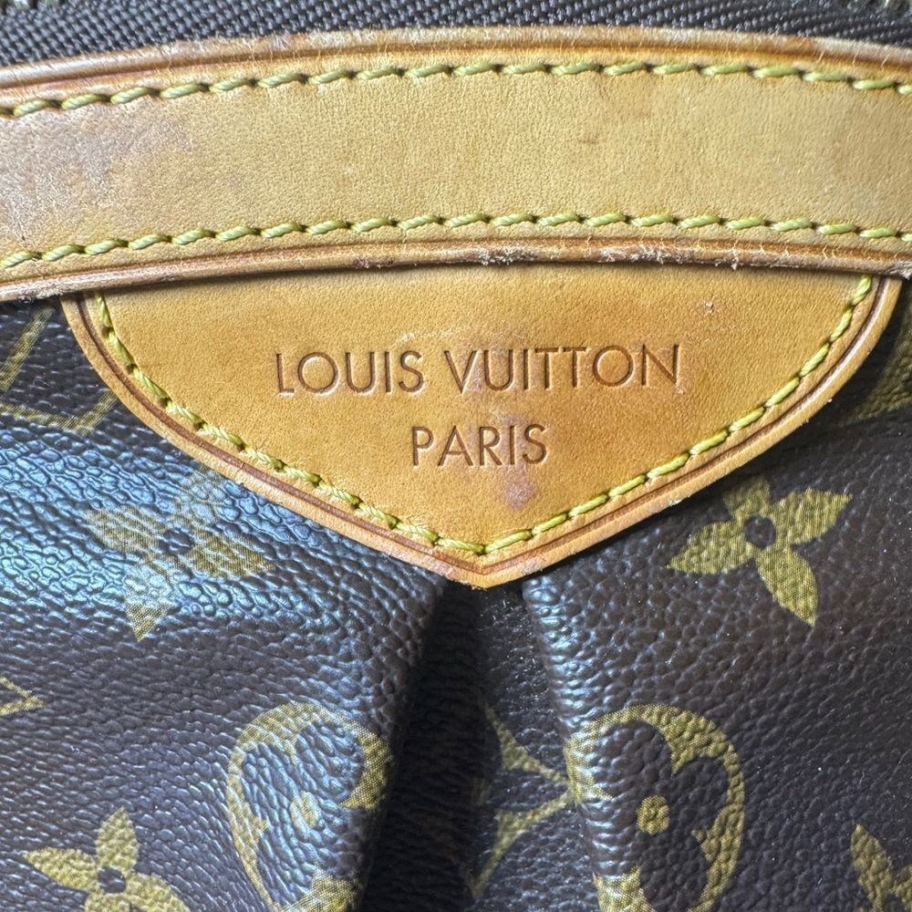 Louis Vuitton Brown LV Monogram Coated Canvas Tivoli PM Bag Auth - Picture 12 of 16